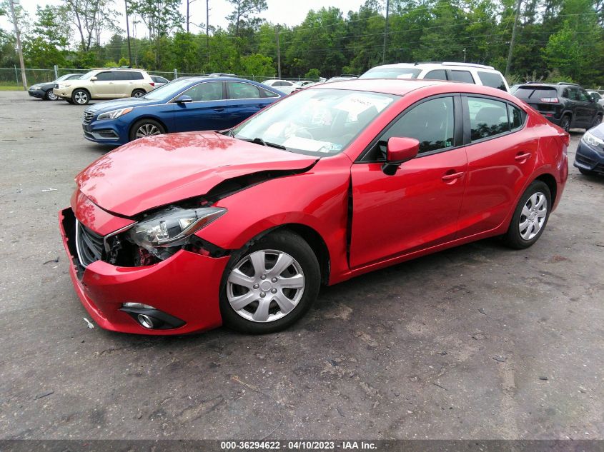2015 MAZDA MAZDA3 I SPORT - 3MZBM1U79FM137287