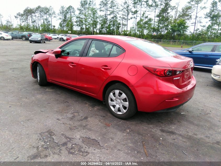 2015 MAZDA MAZDA3 I SPORT - 3MZBM1U79FM137287