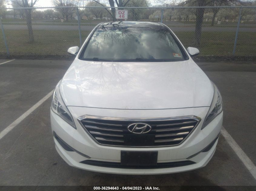 2015 HYUNDAI SONATA 2.4L LIMITED - 5NPE34AF7FH038019