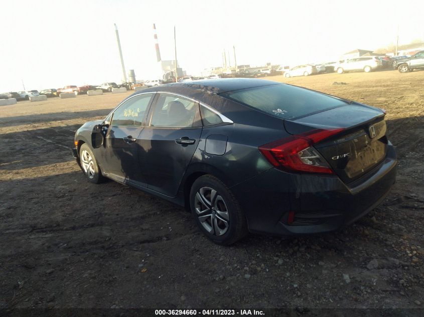 2018 HONDA CIVIC SEDAN LX - 19XFC2F5XJE010222
