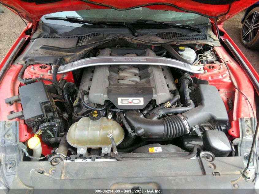 2016 FORD MUSTANG GT - 1FA6P8CF1G5274055