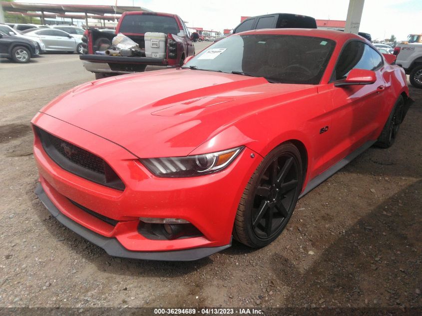 2016 FORD MUSTANG GT - 1FA6P8CF1G5274055
