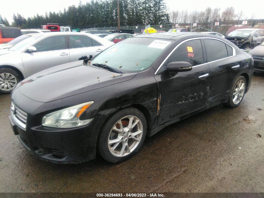 2013 NISSAN MAXIMA 3.5 SV W/PREMIUM PKG - 1N4AA5AP3DC808640