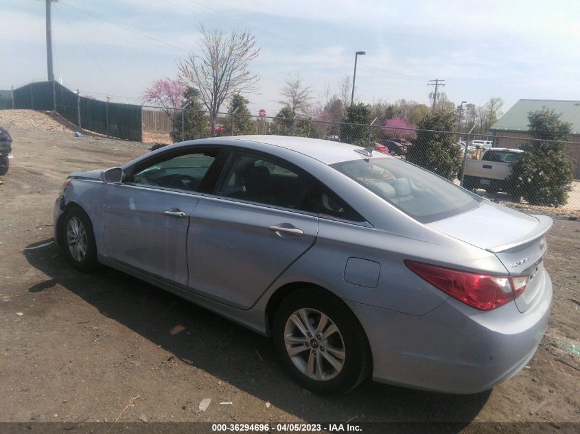 2013 HYUNDAI SONATA GLS PZEV - 5NPEB4AC4DH740157