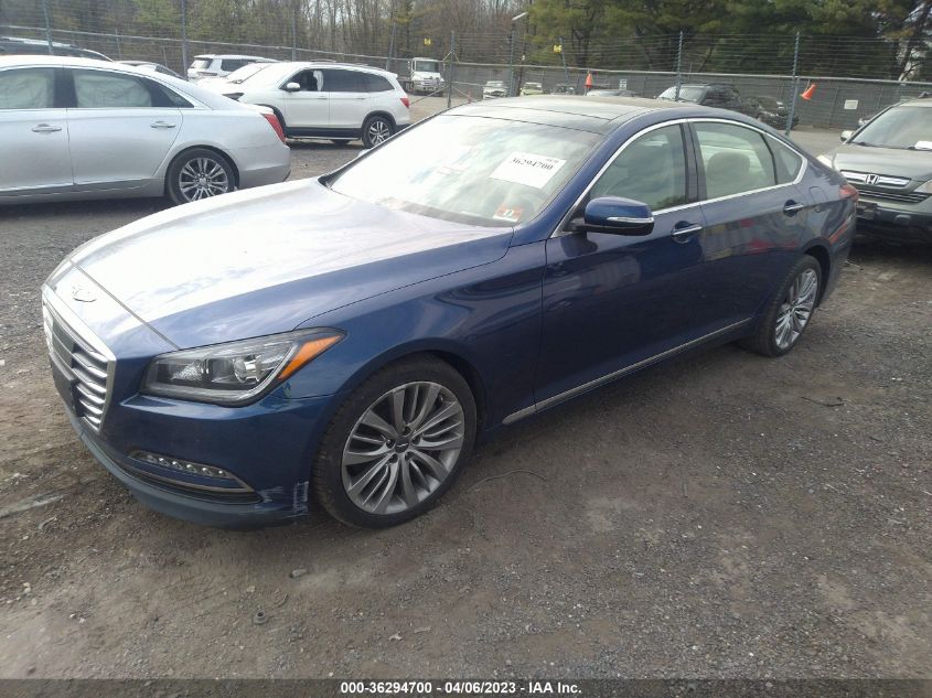 2017 GENESIS G80 5.0L ULTIMATE KMHGN4JFXHU214035