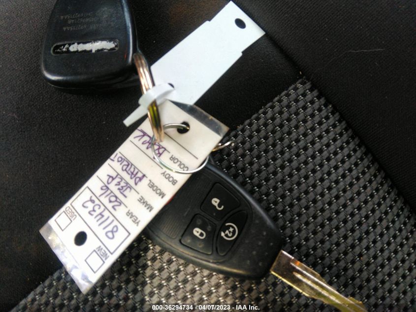 2016 JEEP PATRIOT LATITUDE - 1C4NJPFA8GD811432