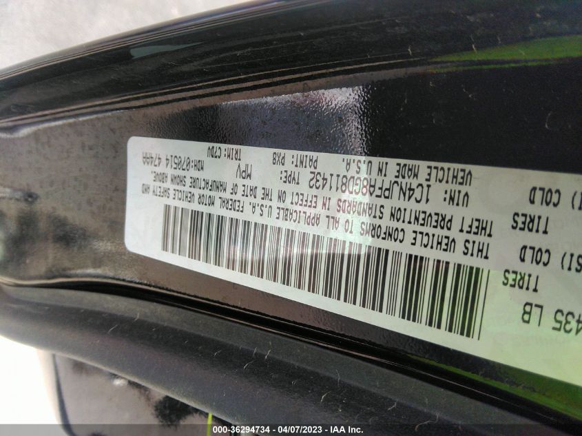 2016 JEEP PATRIOT LATITUDE - 1C4NJPFA8GD811432