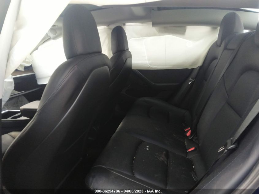 2022 TESLA MODEL 3 - 5YJ3E1EA6NF289531