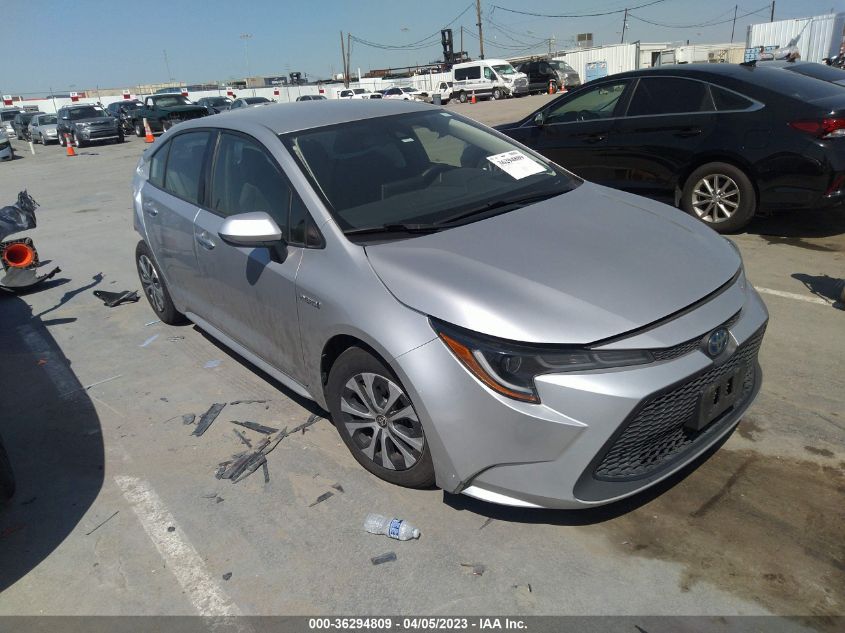 2020 TOYOTA COROLLA HYBRID LE - JTDEBRBEXLJ001782