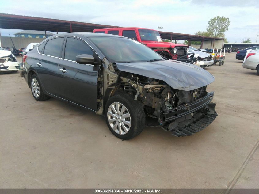 2019 NISSAN SENTRA S - 3N1AB7AP7KY426444