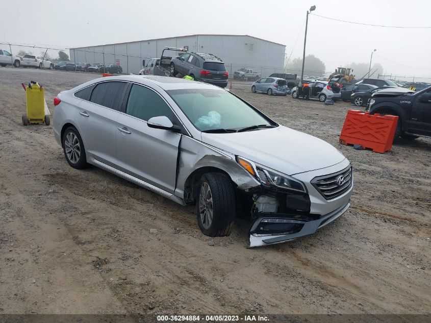 2017 HYUNDAI SONATA SPORT - 5NPE34AF8HH467480