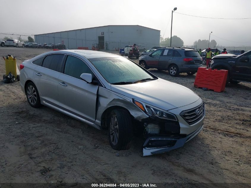 2017 HYUNDAI SONATA SPORT - 5NPE34AF8HH467480