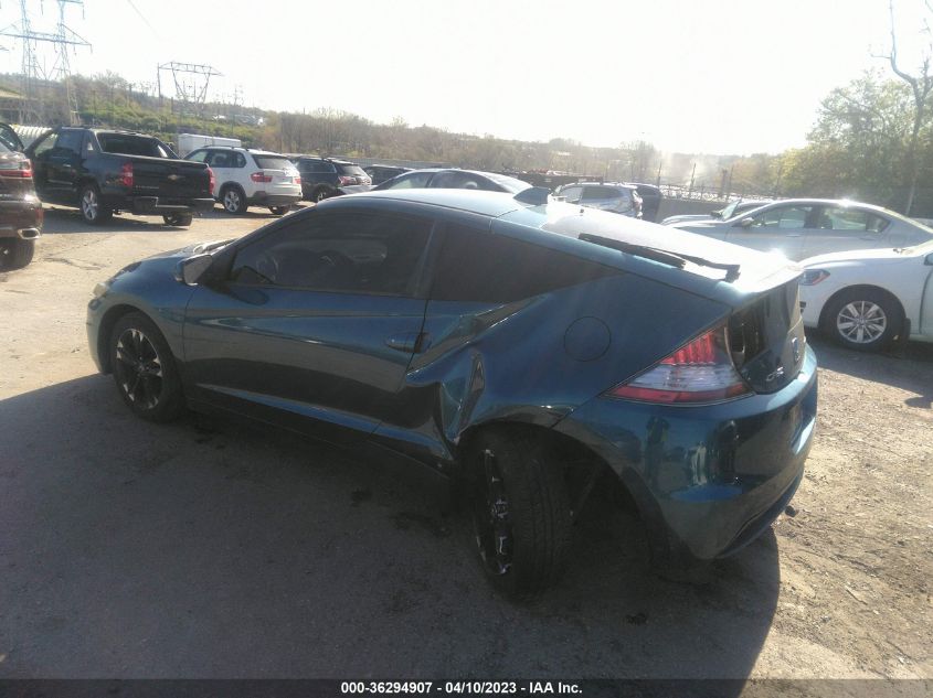 2014 HONDA CR-Z EX JHMZF1D68ES002096