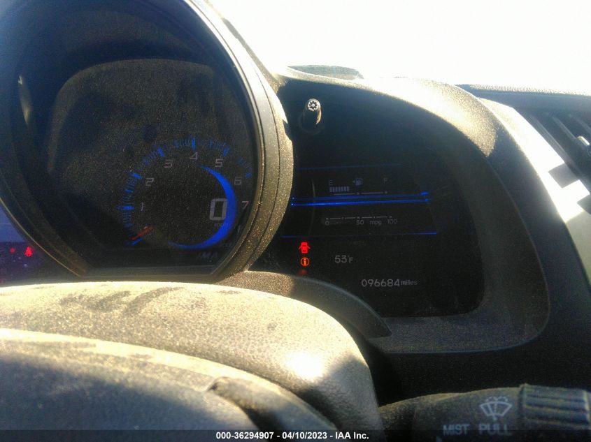 2014 HONDA CR-Z EX JHMZF1D68ES002096
