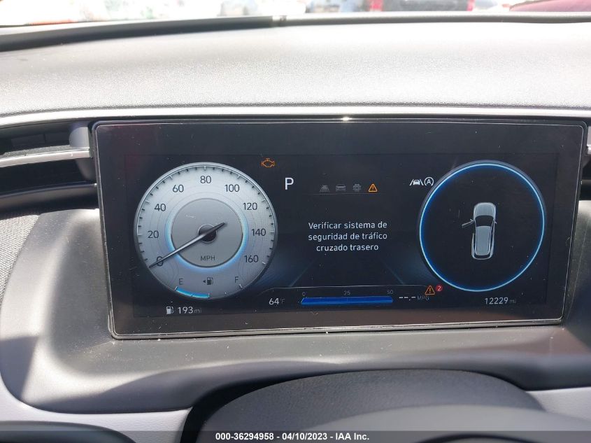 2022 HYUNDAI TUCSON SEL - 5NMJF3AE4NH158251