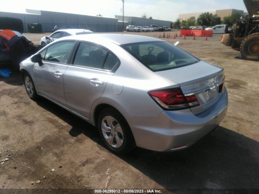 2015 HONDA CIVIC SEDAN LX - 2HGFB2F56FH566625
