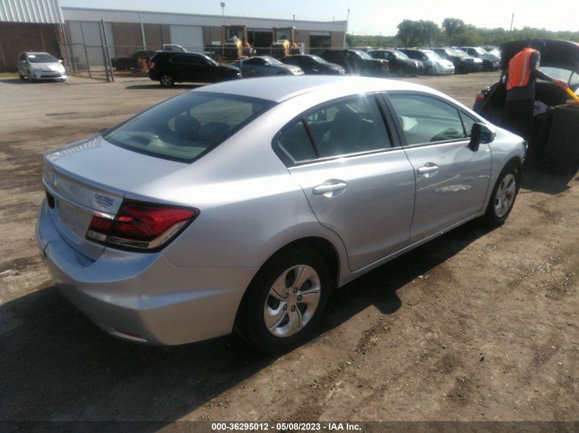 2015 HONDA CIVIC SEDAN LX - 2HGFB2F56FH566625