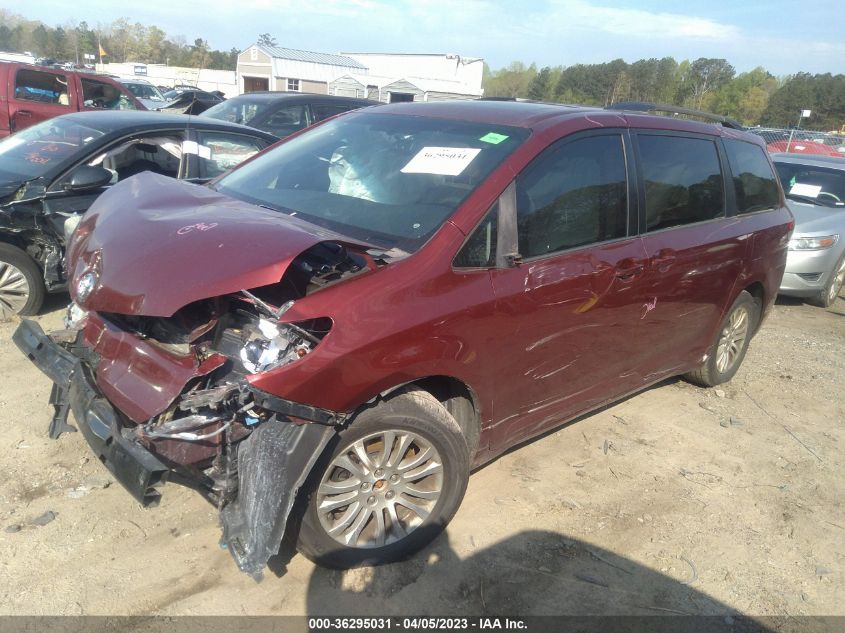 2013 TOYOTA SIENNA XLE AAS/XLE/LTD - 5TDYK3DC1DS390239