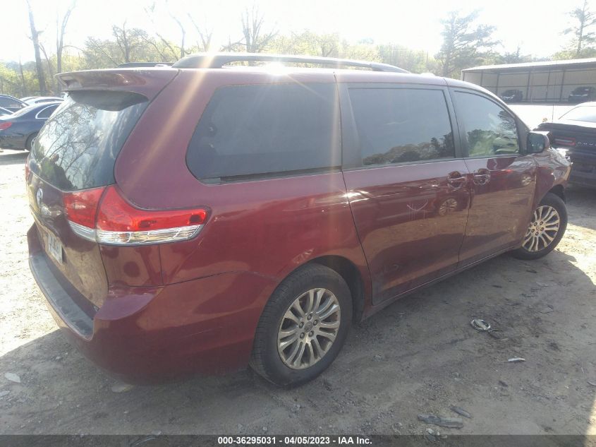 2013 TOYOTA SIENNA XLE AAS/XLE/LTD - 5TDYK3DC1DS390239