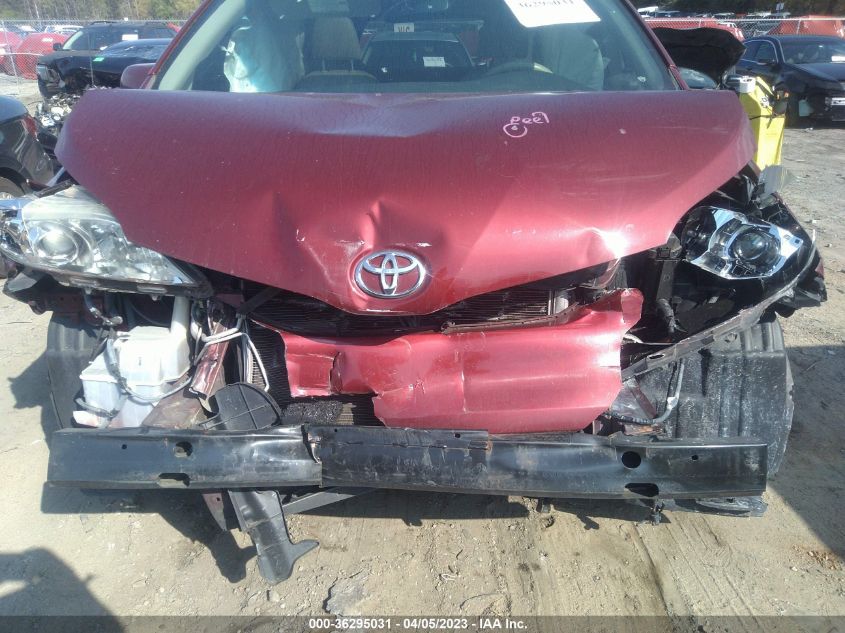 2013 TOYOTA SIENNA XLE AAS/XLE/LTD - 5TDYK3DC1DS390239