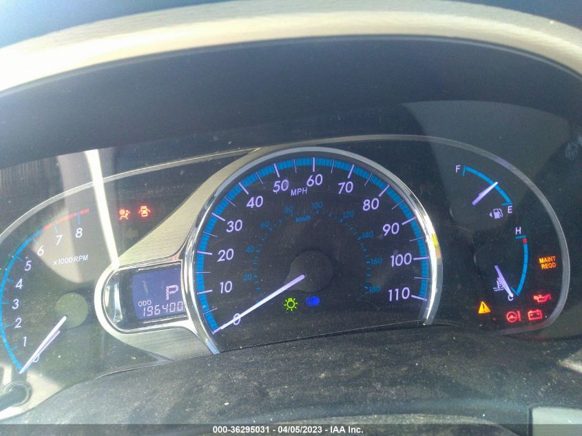 2013 TOYOTA SIENNA XLE AAS/XLE/LTD - 5TDYK3DC1DS390239
