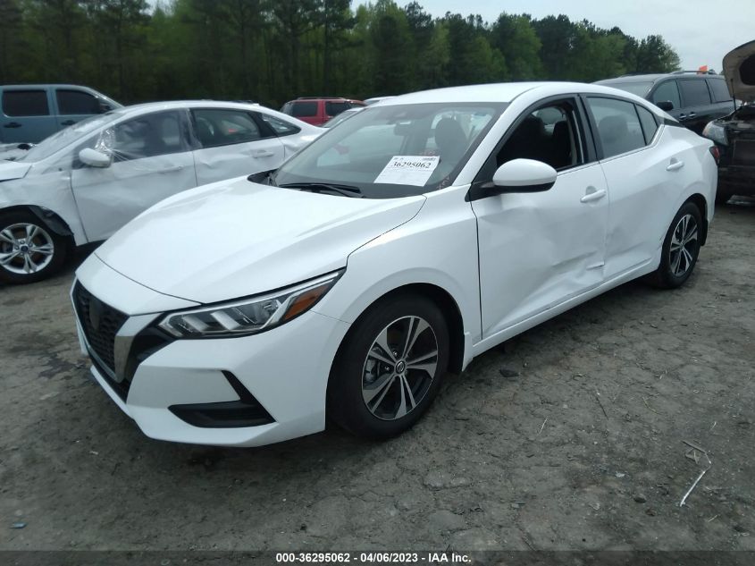2022 NISSAN SENTRA SV - 3N1AB8CV7NY220367