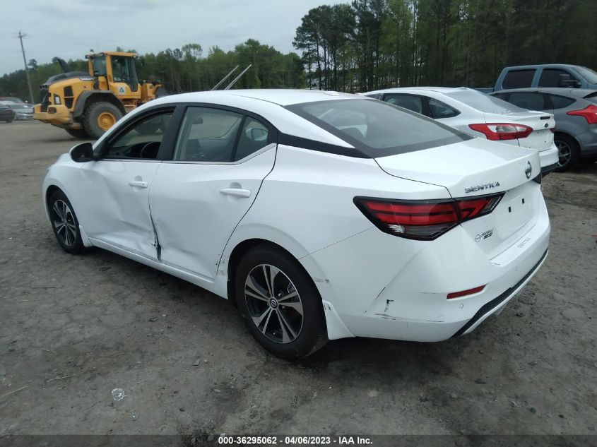 2022 NISSAN SENTRA SV - 3N1AB8CV7NY220367