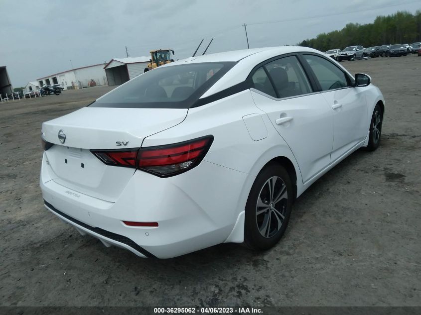 2022 NISSAN SENTRA SV - 3N1AB8CV7NY220367