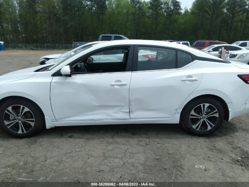 2022 NISSAN SENTRA SV - 3N1AB8CV7NY220367