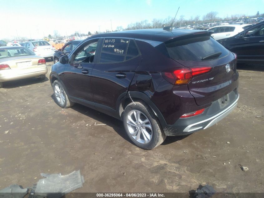 2021 BUICK ENCORE GX PREFERRED - KL4MMBS23MB129449