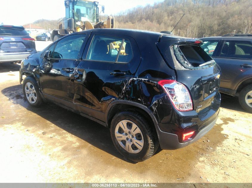 2018 CHEVROLET TRAX LS - 3GNCJKSB7JL419401