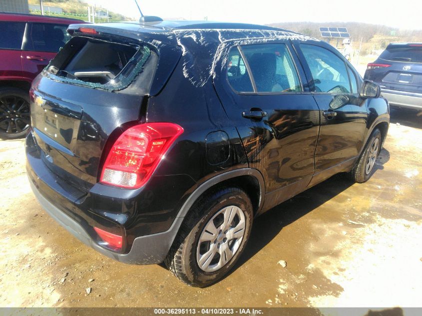 2018 CHEVROLET TRAX LS - 3GNCJKSB7JL419401