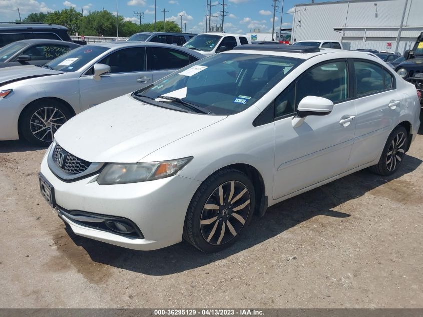 2015 HONDA CIVIC SEDAN EX-L - 19XFB2F95FE063519