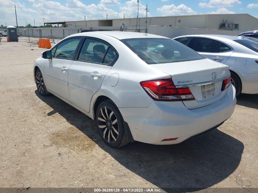 2015 HONDA CIVIC SEDAN EX-L - 19XFB2F95FE063519