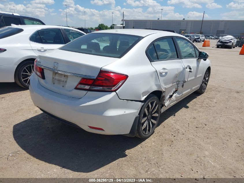 2015 HONDA CIVIC SEDAN EX-L - 19XFB2F95FE063519