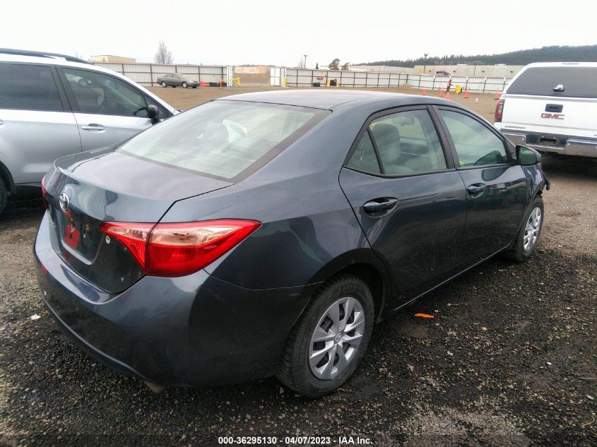 2017 TOYOTA COROLLA L/LE/XLE/SE - 2T1BURHE3HC918893