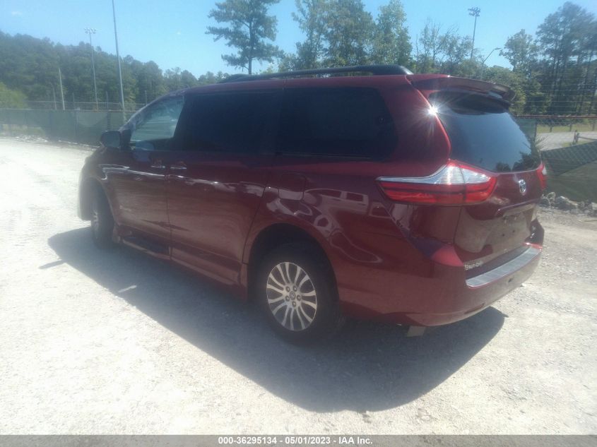 2019 TOYOTA SIENNA XLE AUTO ACCESS - 5TDYZ3DC3KS012528