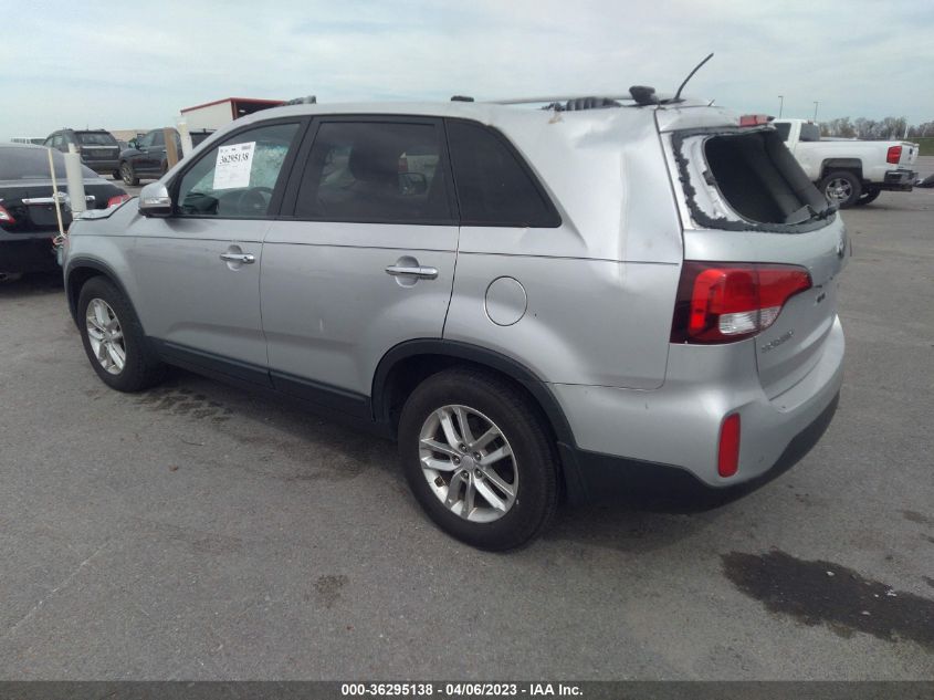 2015 KIA SORENTO LX - 5XYKT3A68FG633286