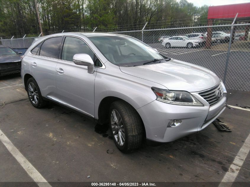 2013 LEXUS RX 450H - JTJZB1BA6D2410287