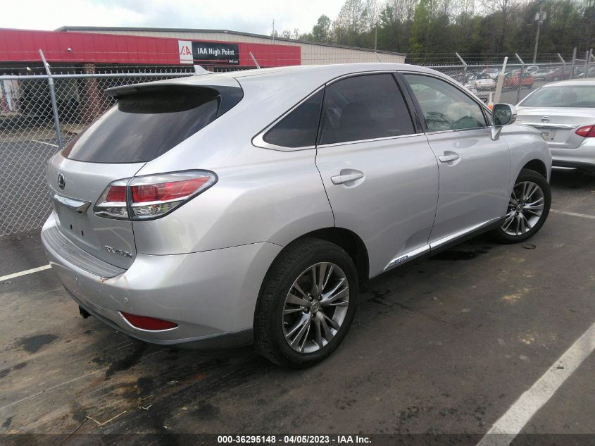 2013 LEXUS RX 450H JTJZB1BA6D2410287