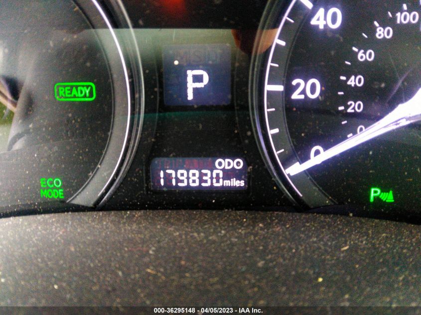 2013 LEXUS RX 450H JTJZB1BA6D2410287