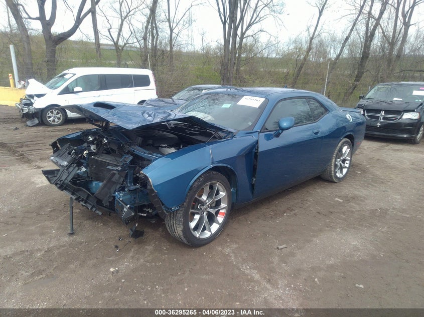VIN 2C3CDZJG3MH610644 2021 DODGE CHALLENGER GT