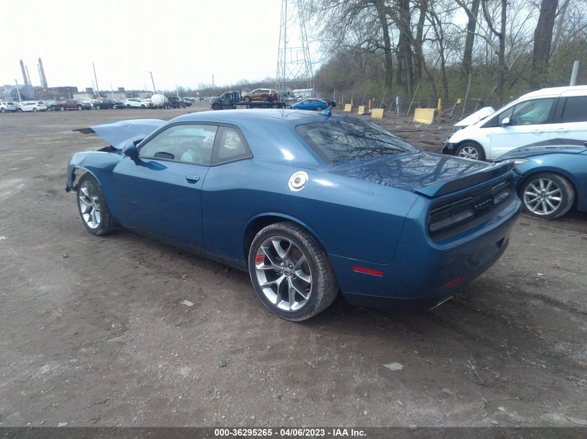 VIN 2C3CDZJG3MH610644 2021 DODGE CHALLENGER GT