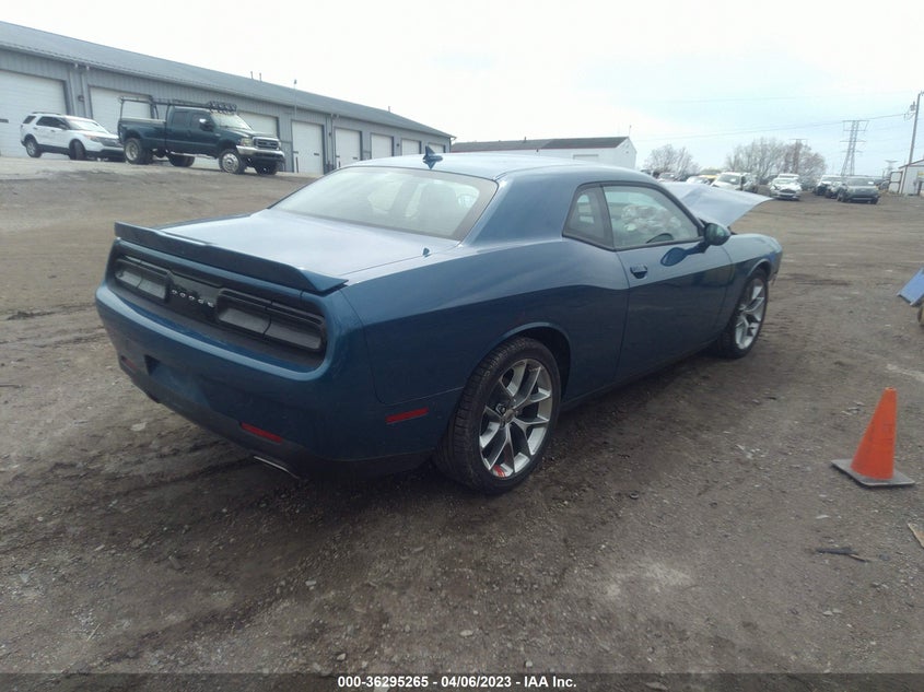 VIN 2C3CDZJG3MH610644 2021 DODGE CHALLENGER GT