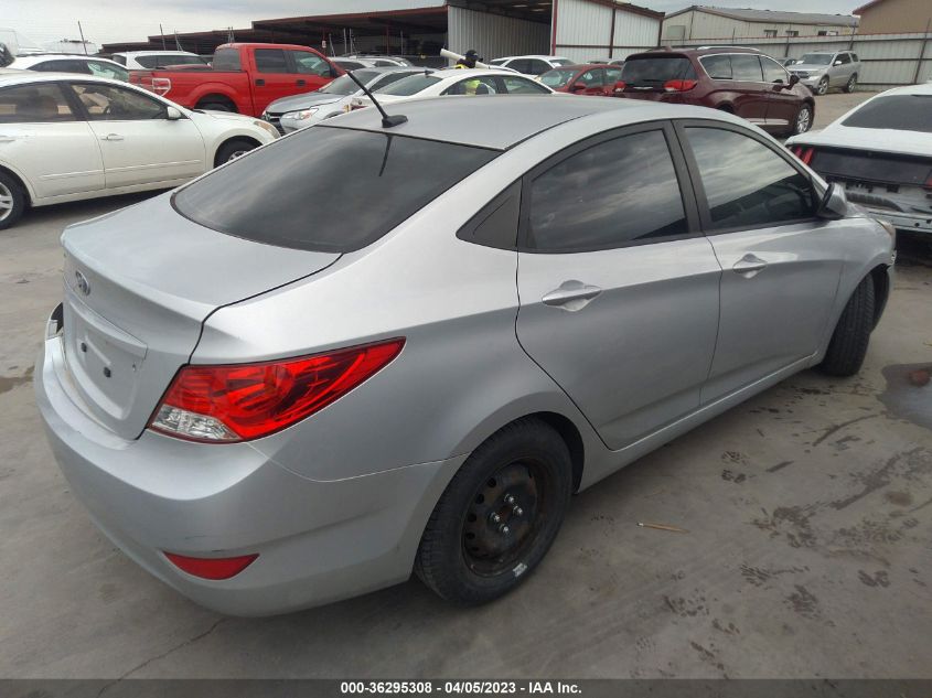 2014 HYUNDAI ACCENT GLS - KMHCT4AE3EU696368