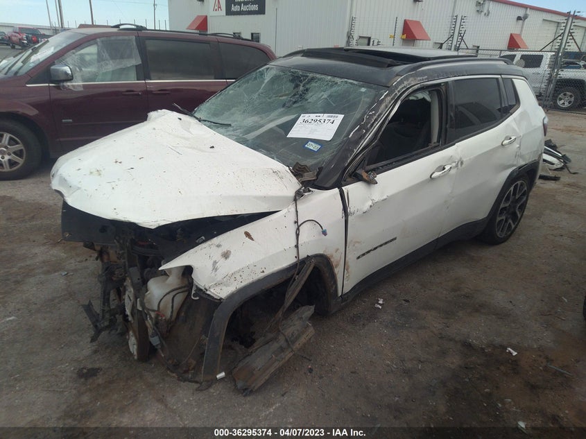 VIN 3C4NJCCB2JT248076 2018 JEEP COMPASS LIMITED