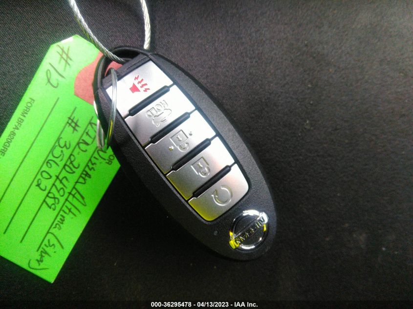 2020 NISSAN ALTIMA 2.5 S - 1N4BL4BVXLC204989
