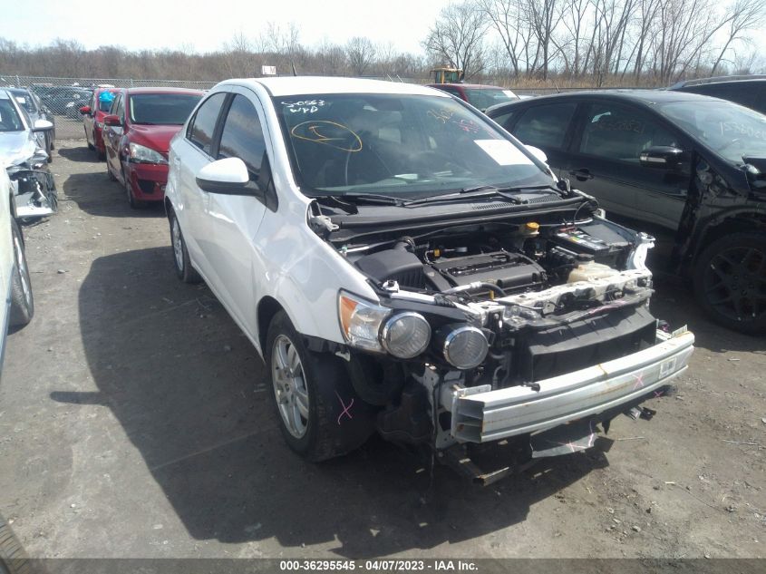 2013 CHEVROLET SONIC LT - 1G1JC5SHXD4116924