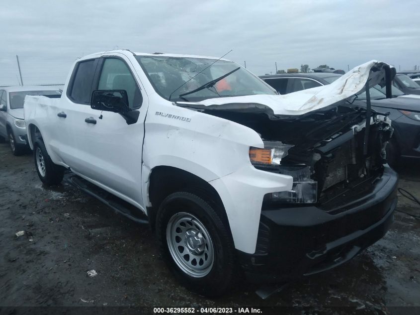 2019 CHEVROLET SILVERADO 1500 WORK TRUCK - 1GCRWAEH7KZ419245