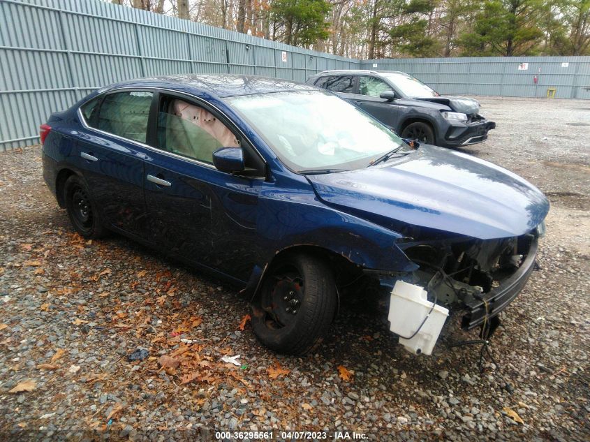 2019 NISSAN SENTRA S - 3N1AB7AP0KY396106